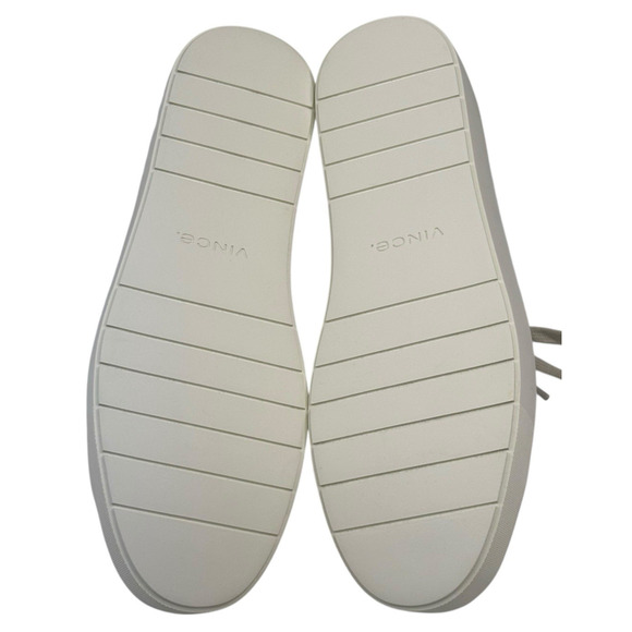 Vince Benfield Off-White Leather Platform Lace Up Sneakers Womens 8.5M New $250 - Picture 11 of 11